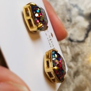 kate spade Jewelry - Kate Spade Glitter Stud Earrings kate spade Jewelry - Kate Spade Glitter Stud Earrings